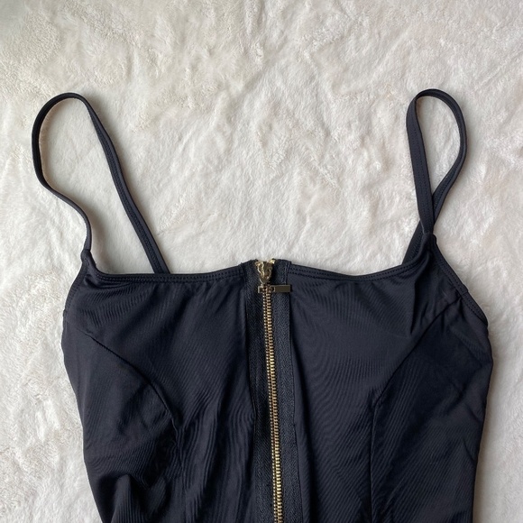 New! La Blanca Swim one piece black suit 19690 - Picture 13 of 16